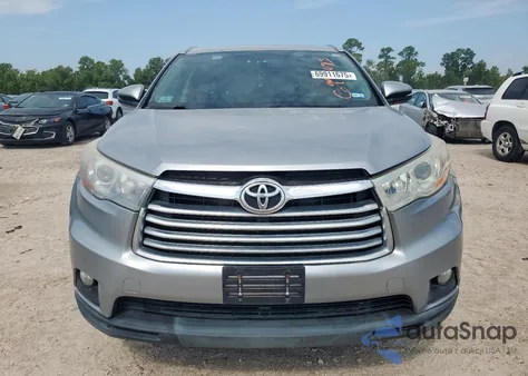 2016 Toyota Highlander Xle z USA, uszkodzony, nr VIN 5TDJKRFH9GS313894